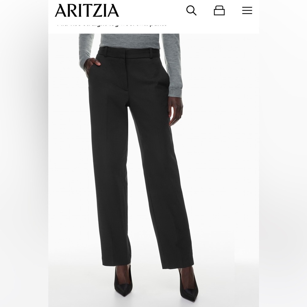 Aritzia Babaton Command Pant, black